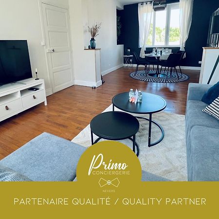 "Le Theodore" Appartement Charmant Proche Gare Avec Place De Parking Devant, Quartier Tres Calme, By Primo C0Nciergerie Nevers Buitenkant foto